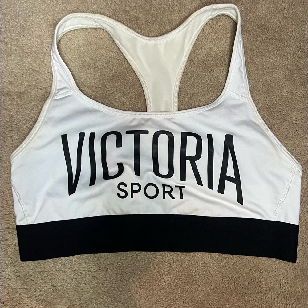 Victoria Sport white sports bra